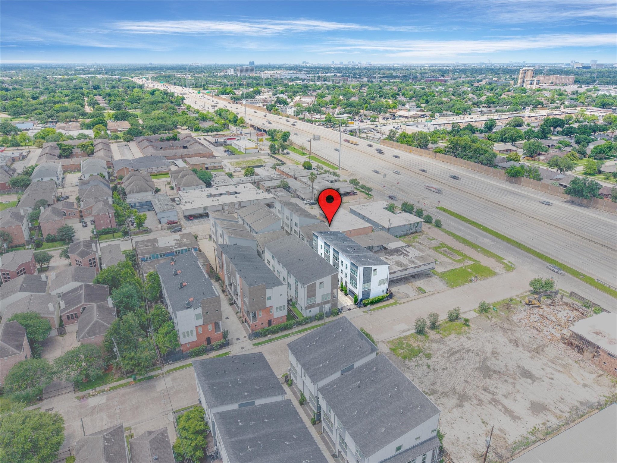 9614 Riddlewood Lane Houston, TX 77025 - Photo 20 of 23 an aerial view of a city