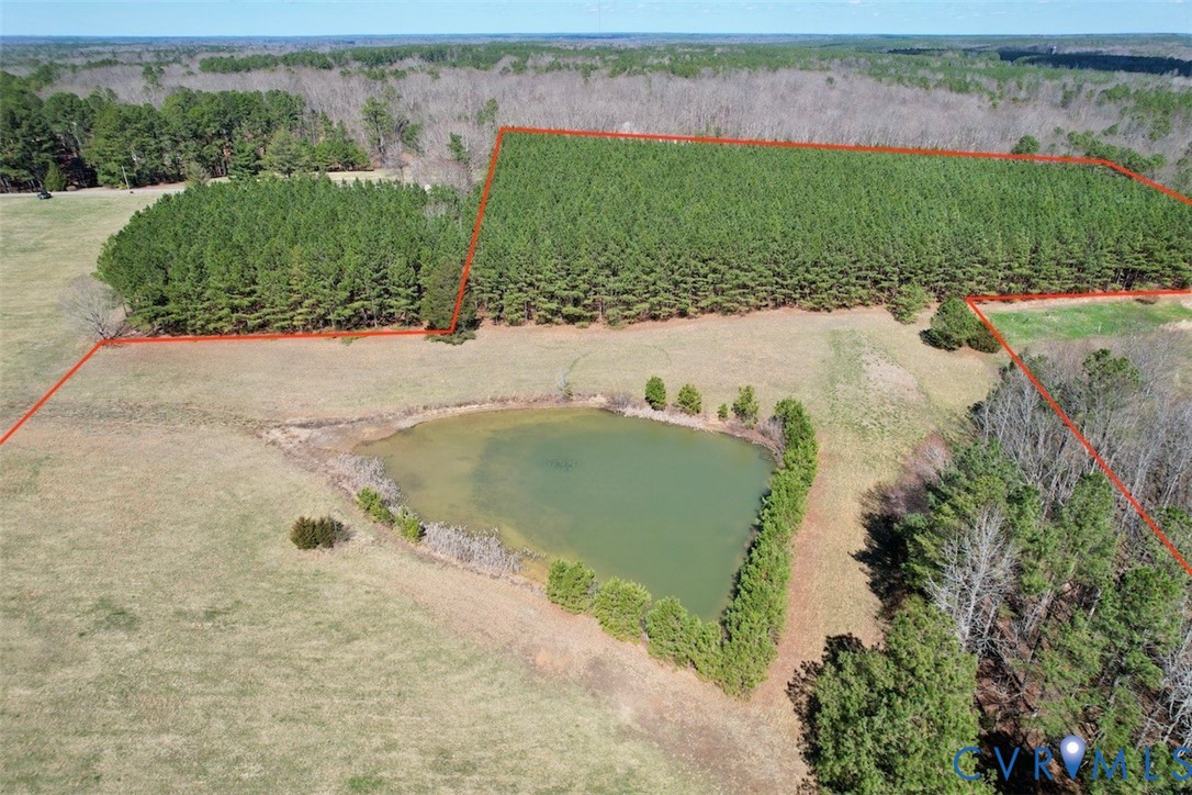 300 Daniel Road Blackstone, VA 23824 - Photo 10 of 14 a view of a lake with a yard