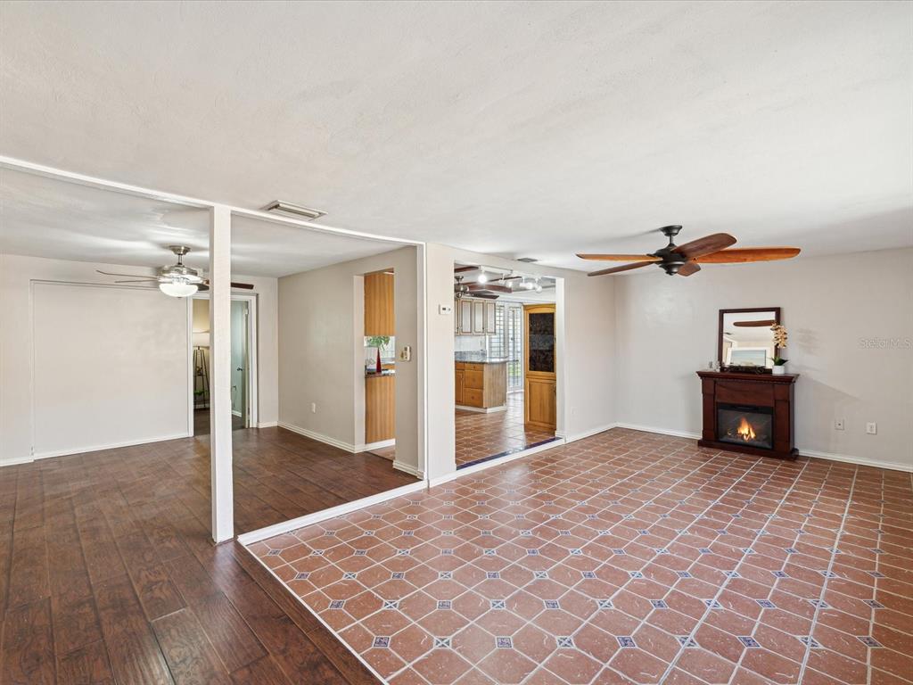 3730 Sail Drive New Port Richey, FL 34652 - Photo 4 of 50 a view of empty room with wooden floor