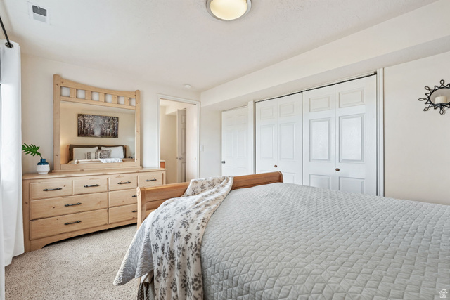 14883 Tooele Lane Draper, UT 84020 - Photo 37 of 49 Carpeted room featuring a white ceiling, recessed lighting, and a window with white drapes