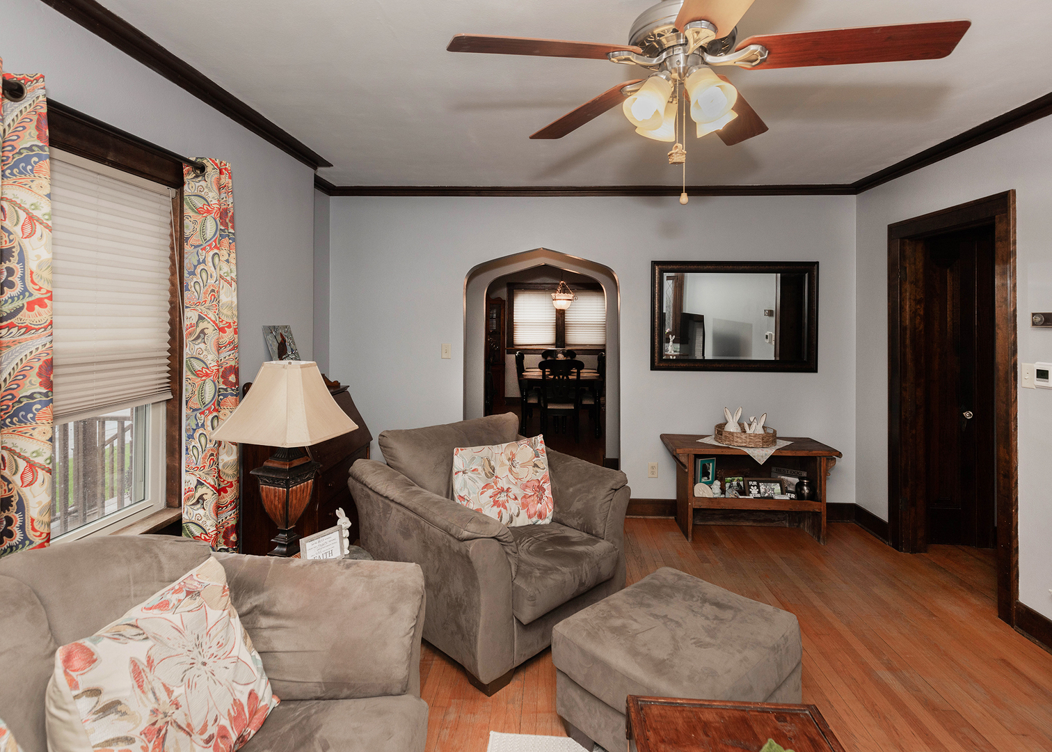 1125 17th Avenue Moline, IL 61265 - Photo 10 of 33 a living room with furniture and a flat screen tv
