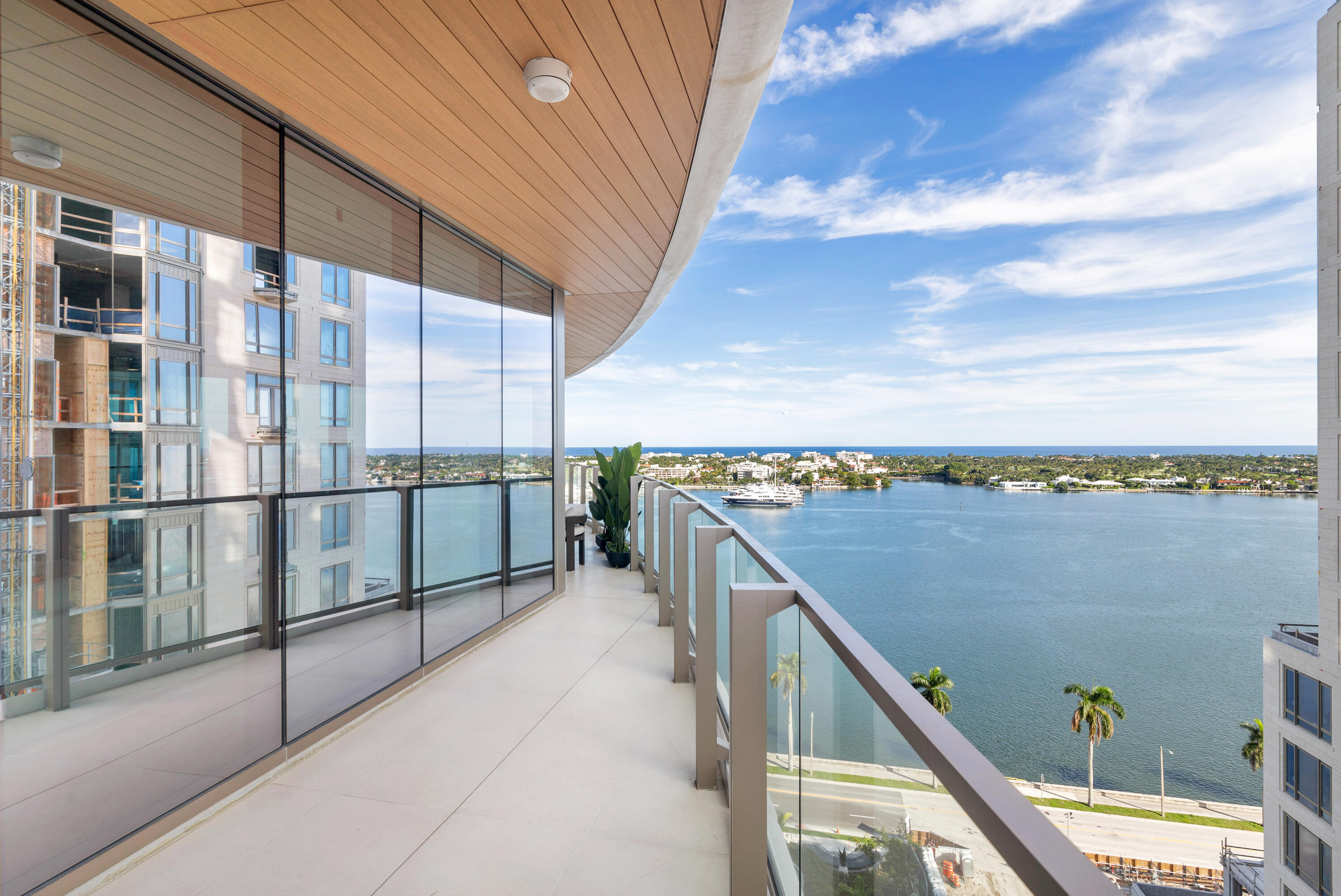 1333 South Flagler Drive, Unit 1202 West Palm Beach, FL 33401 - Photo 2 of 42 a view of balcony with furniture