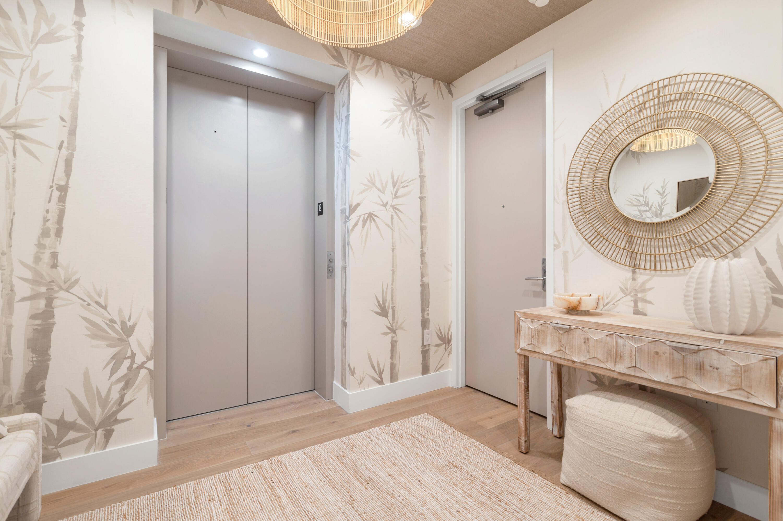 1333 South Flagler Drive, Unit 1202 West Palm Beach, FL 33401 - Photo 3 of 42 a bathroom with a granite countertop sink mirror vanity and a shower