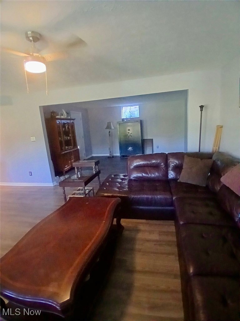 1685 Fattler Ridge Road Philo, OH 43771 - Photo 12 of 24 Living area featuring wood finished floors