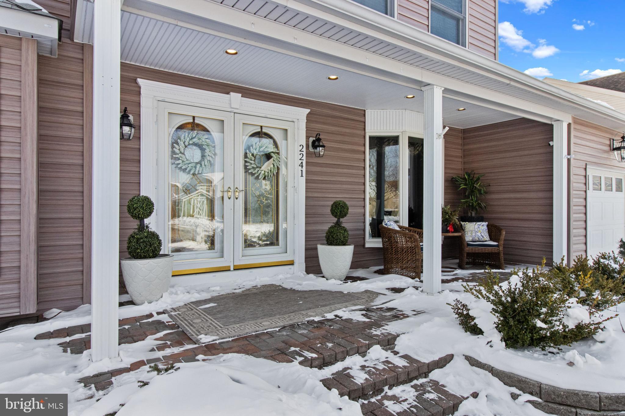 2241 Rittenhouse Square Bensalem, PA 19020 - Photo 3 of 39 Cozy Front Porch