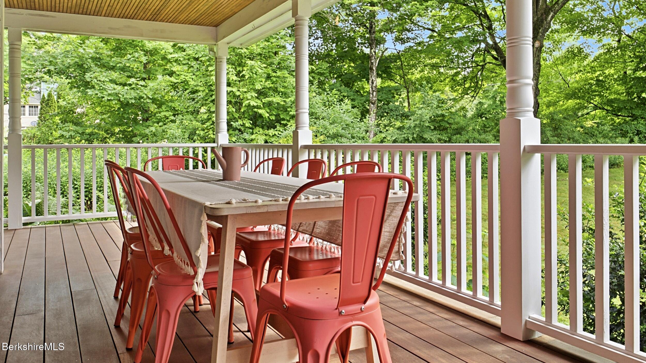 321 North Plain Road Great Barrington, MA 01236 - Photo 5 of 53 Dinning Front Porch