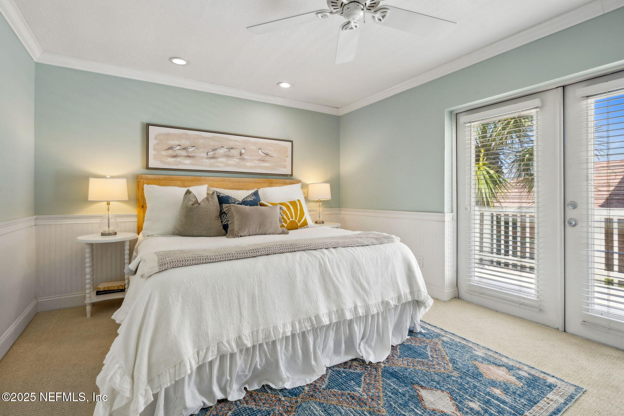 2233 Seminole Road, Unit 10 Atlantic Beach, FL 32233 - Photo 25 of 63 a bedroom with a large bed and a window