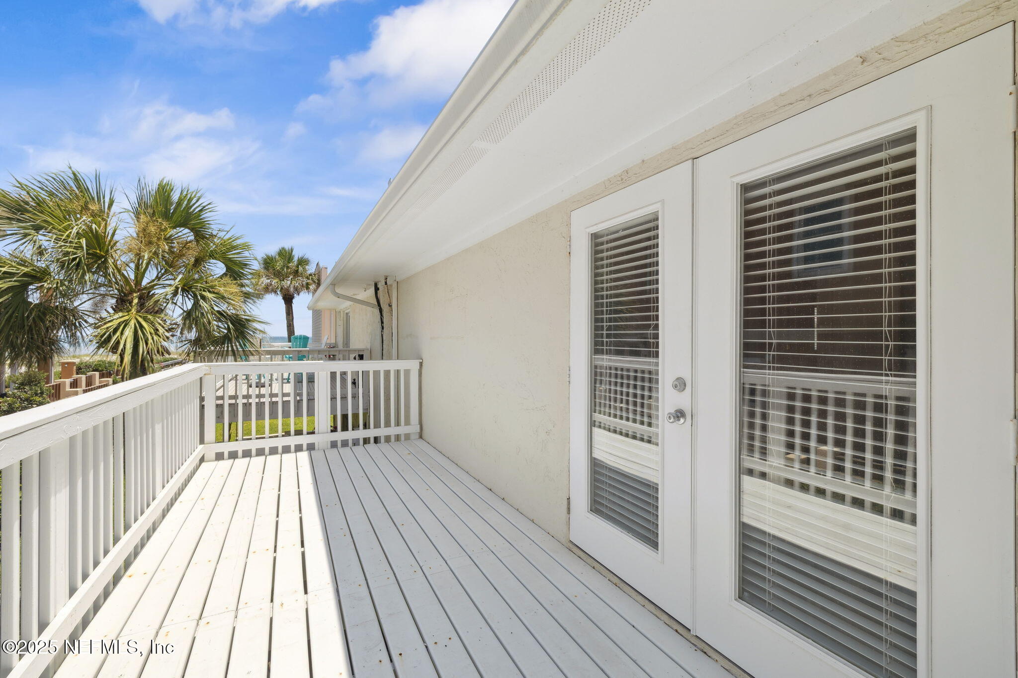 2233 Seminole Road, Unit 10 Atlantic Beach, FL 32233 - Photo 29 of 63 a view of balcony with wooden floor