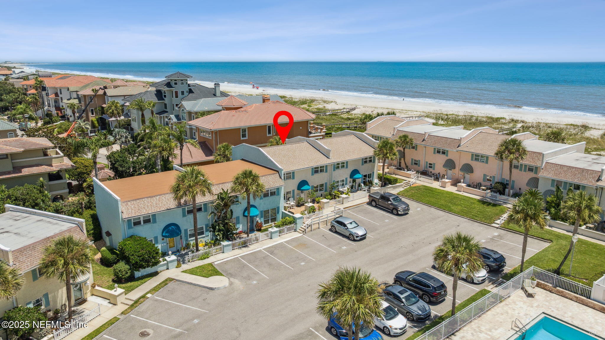 2233 Seminole Road, Unit 10 Atlantic Beach, FL 32233 - Photo 46 of 63 a view of a terrace with furniture and rug