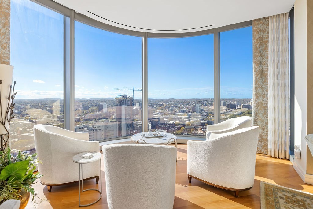 1 Dalton Street, Unit 3205 Boston, MA 02115 - Photo 6 of 42 a view of a living room and a window
