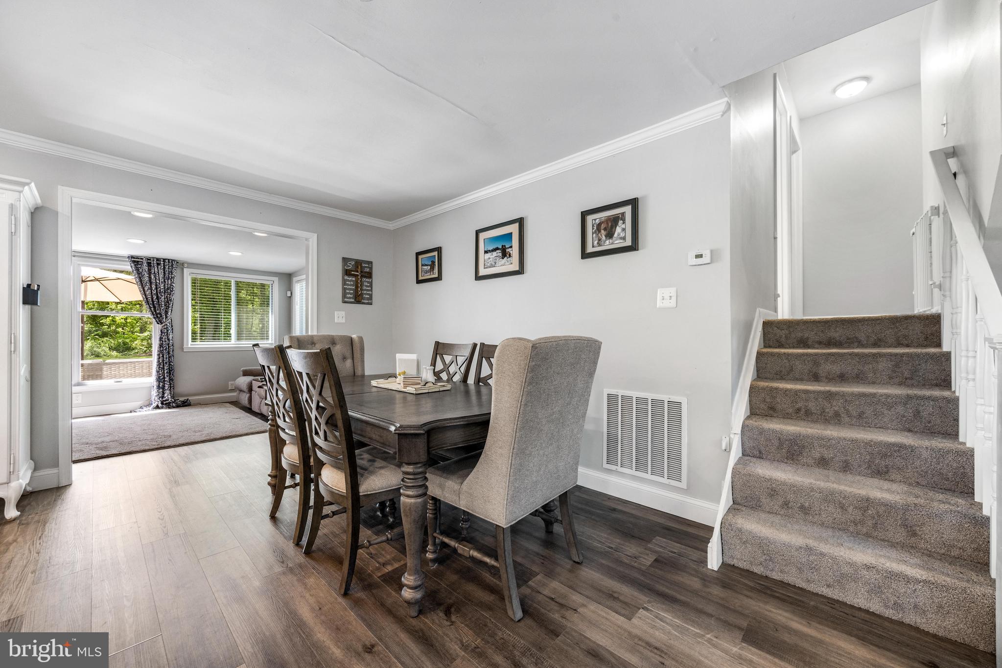 3006 Bass Place Riva, MD 21140 - Photo 18 of 51 a view of a dining room with furniture window and wooden floor