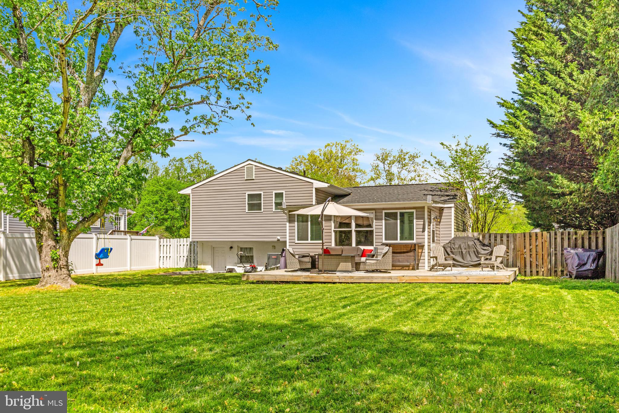 3006 Bass Place Riva, MD 21140 - Photo 48 of 51 a front view of house with yard and seating area