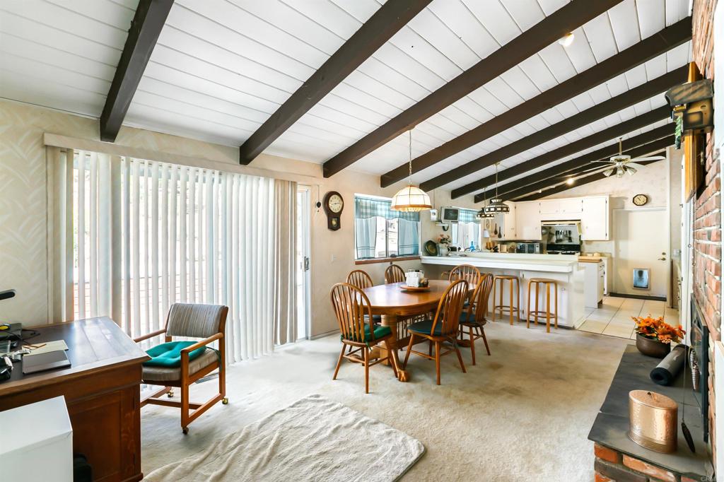 28721 Lebanon Road Pine Valley, CA 91962 - Photo 21 of 48 a dining room with furniture window and wooden floor