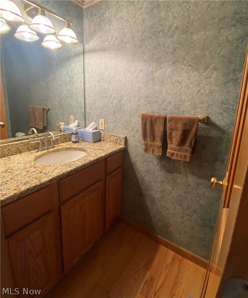 5802 Herbert Road Canfield, OH 44406 - Photo 7 of 16 1st floor BR with granite countertops