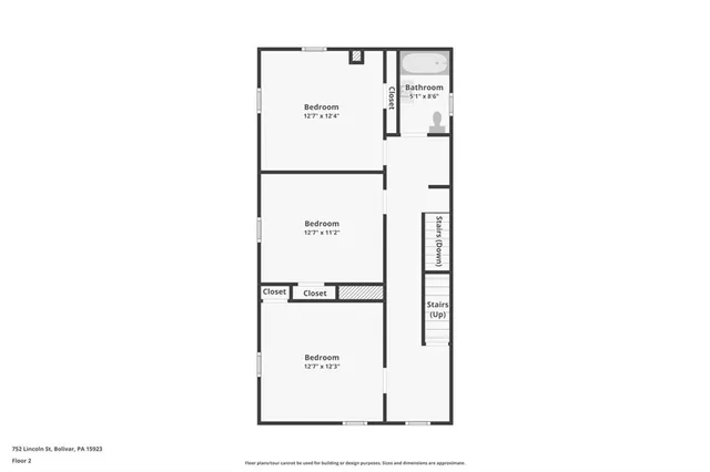 $139,900 | 752 Lincoln Street, Bolivar, PA 15923