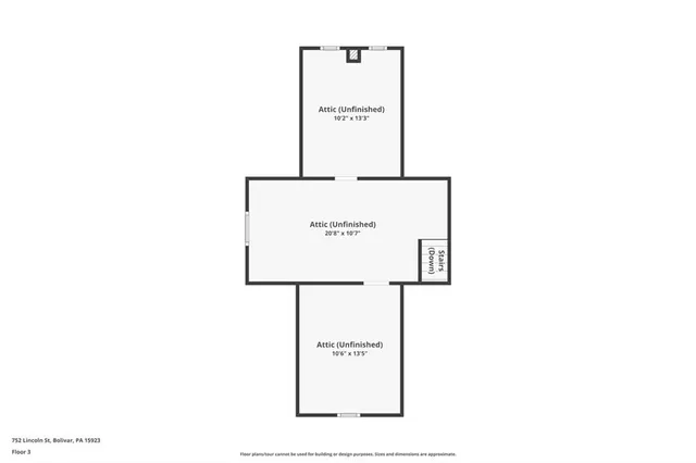 $139,900 | 752 Lincoln Street, Bolivar, PA 15923