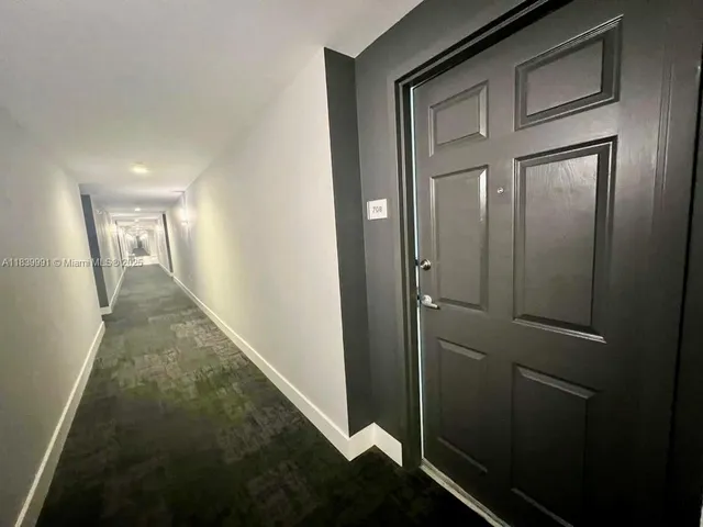 a view of a hallway