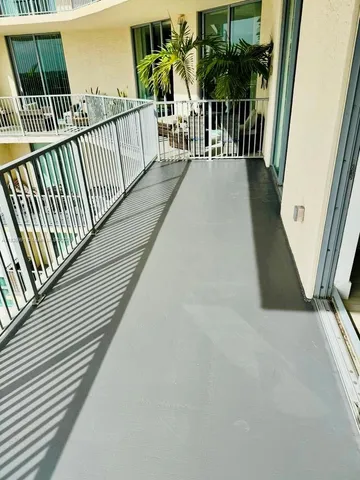 a city view with tall buildings