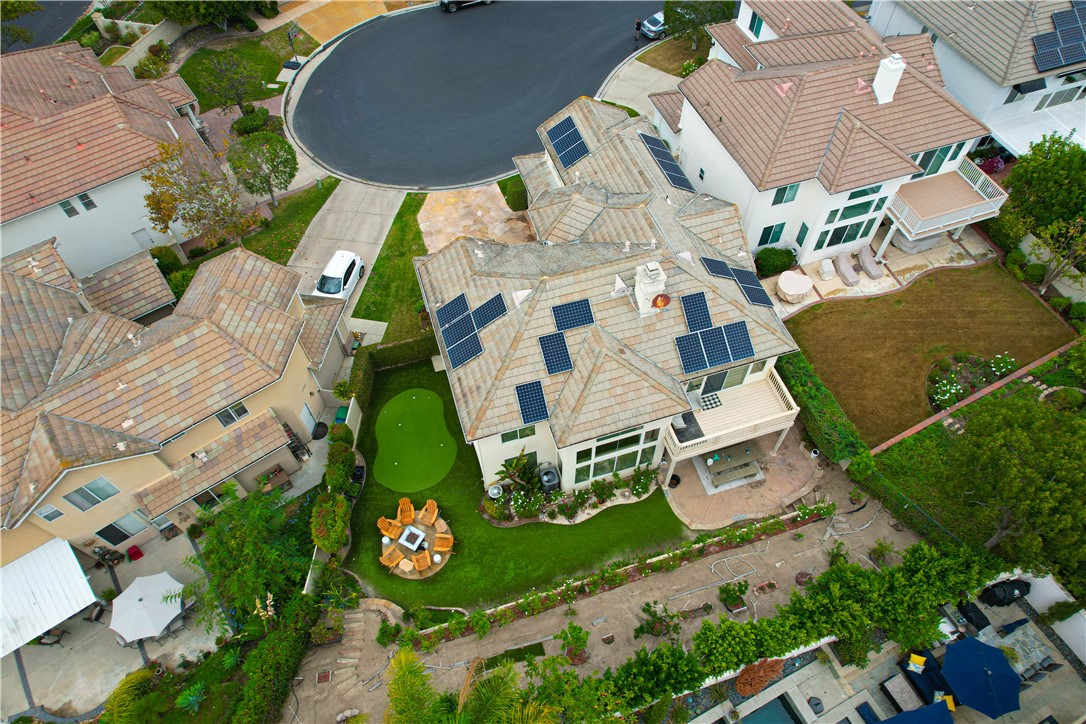 48 Creek View Road Trabuco Canyon, CA 92679 - Photo 6 of 10 an aerial view of a house with garden space and street view