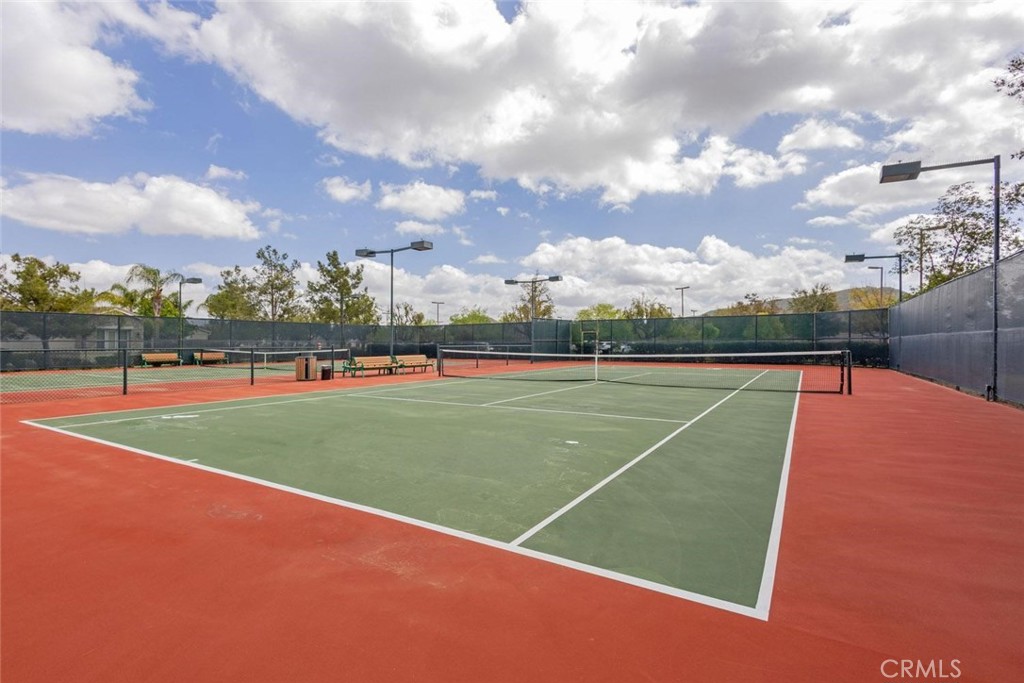 7692 Dutra Drive Hemet, CA 92545 - Photo 47 of 48 a view of a tennis court