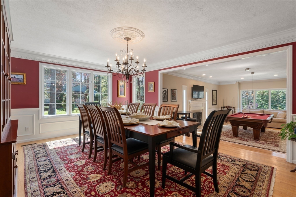 22 Fox Run Road Sudbury, MA 01776 - Photo 13 of 42 a view of a dining room with furniture window and outside view