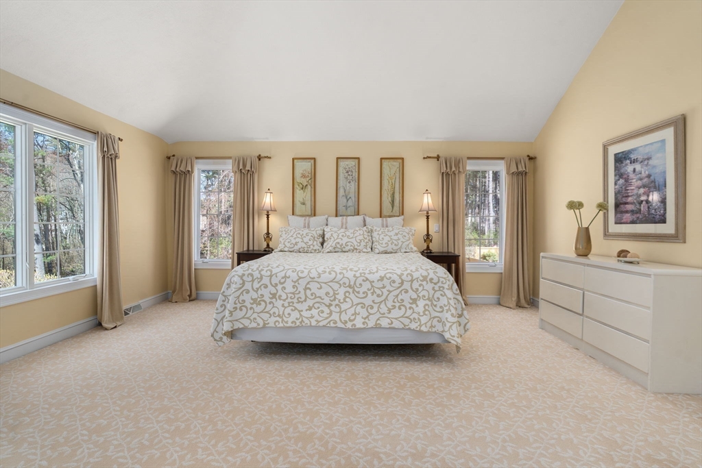 22 Fox Run Road Sudbury, MA 01776 - Photo 18 of 42 a bedroom with a bed and a large window