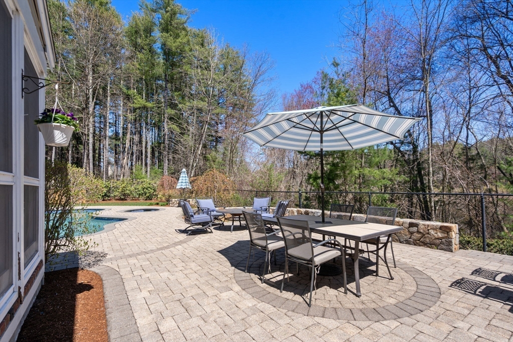 22 Fox Run Road Sudbury, MA 01776 - Photo 35 of 42 an outdoor space with patio and white umbrellas