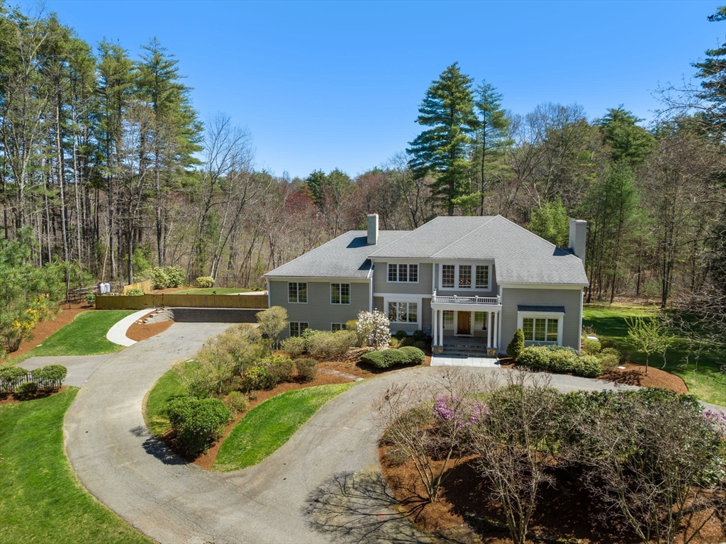 22 Fox Run Road Sudbury, MA 01776 - Photo 38 of 42 a front view of a house with a yard
