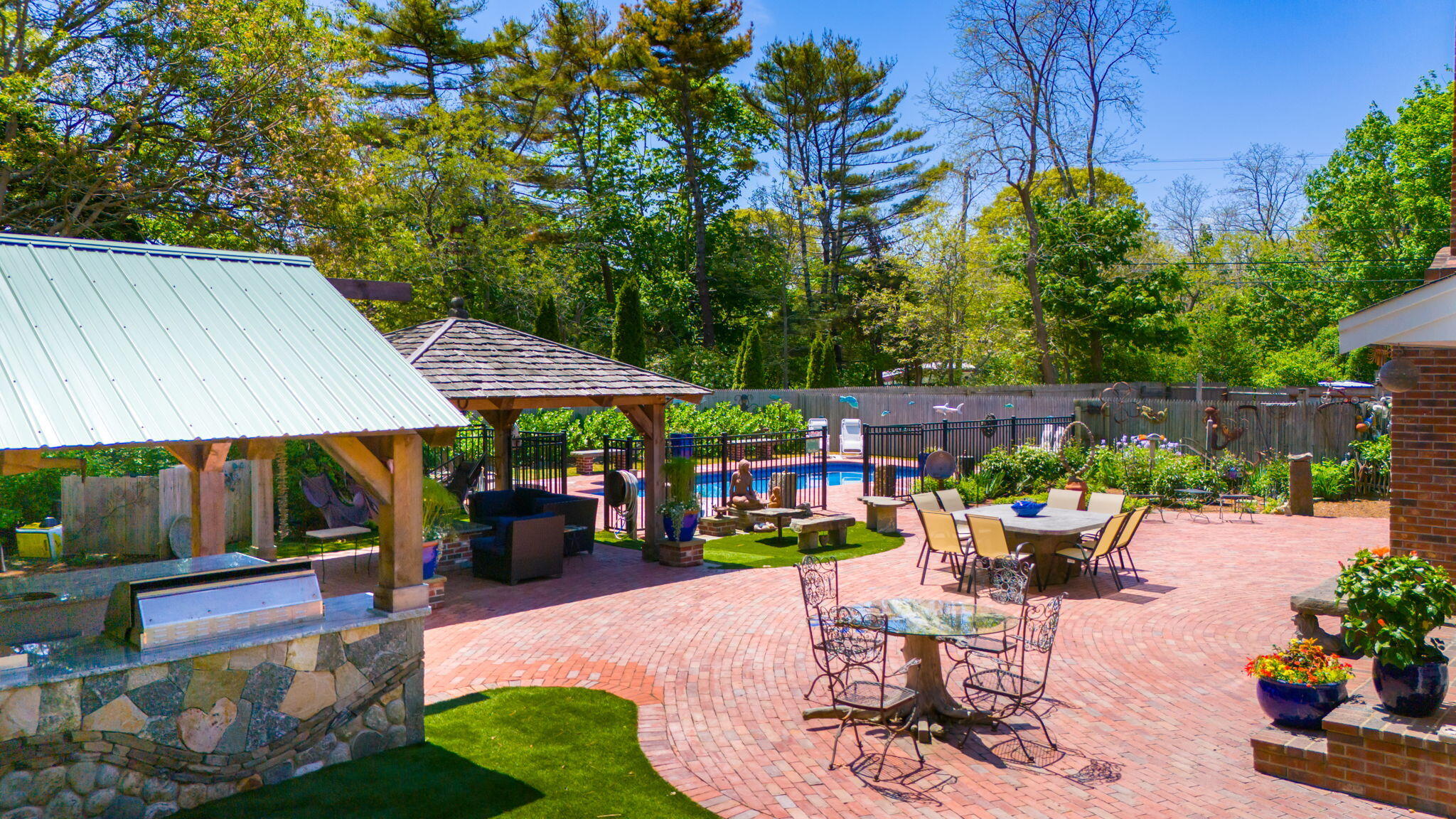 480 Massasoit Road Eastham, MA 02642 - Photo 4 of 79 Custom stonework.