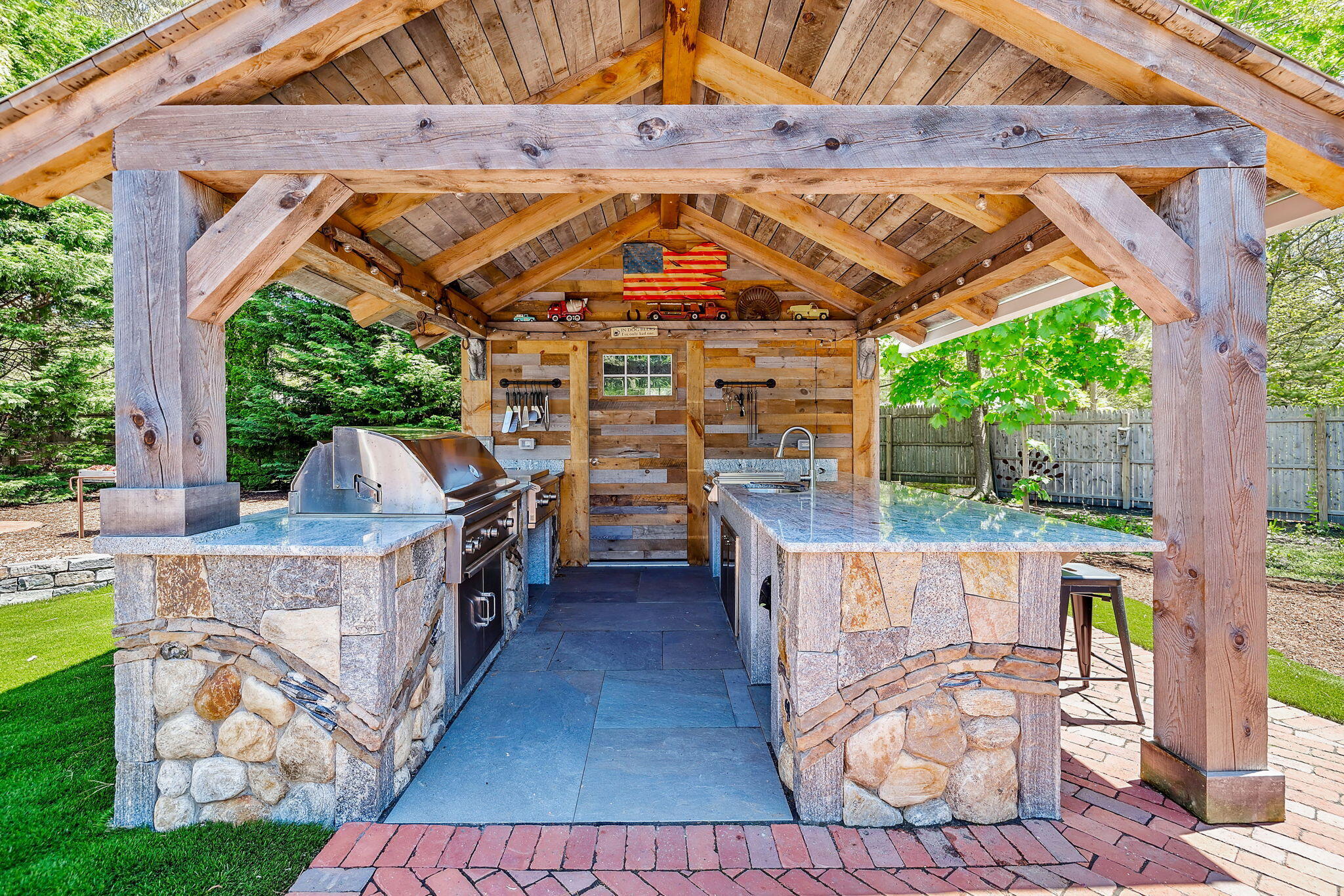 480 Massasoit Road Eastham, MA 02642 - Photo 54 of 79 Killer outdoor kitchen.