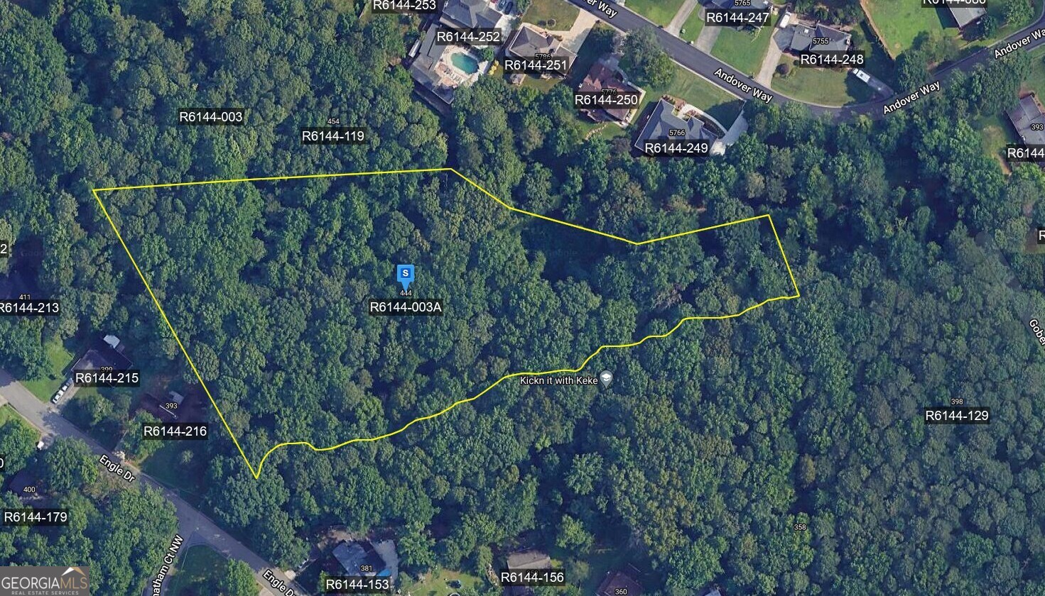 444 Gober Road Tucker, GA 30084 - Photo 3 of 3 an aerial view of a house