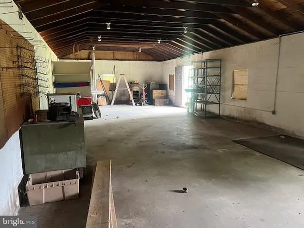 a view of storage and utility room