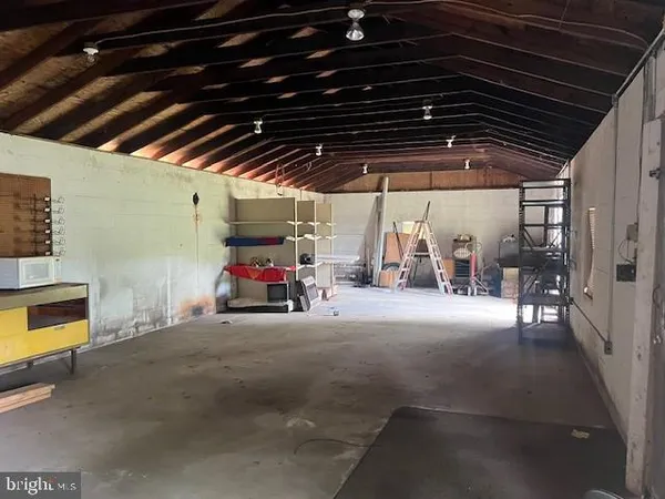 a view of storage and utility room