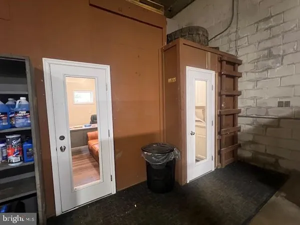 a view of water heater room