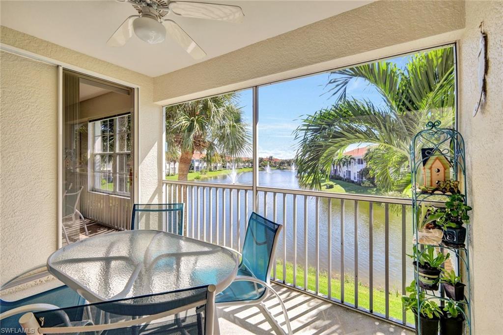 10711 Halfmoon Shoal Road, Unit 203 Estero, FL 34135 - Photo 2 of 25 a view of a dining room with furniture window and outside view