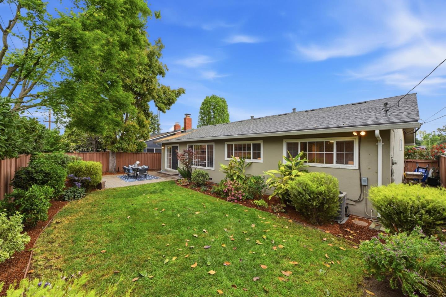 1663 Curtner Avenue San Jose, CA 95125 - Photo 37 of 57 a view of a house with a backyard