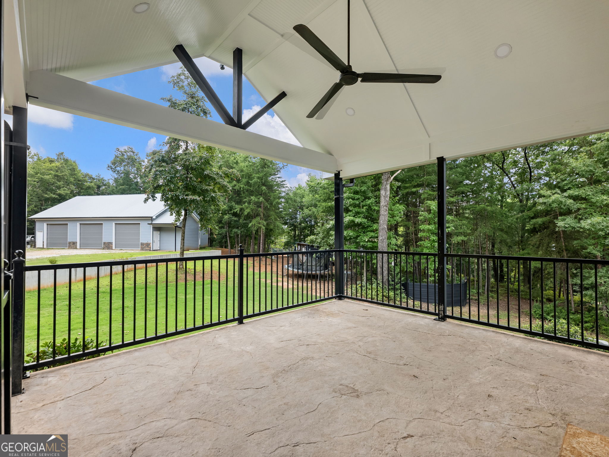 125 Iron Horse Trail Lula, GA 30554 - Photo 78 of 86 a view of a street from a balcony
