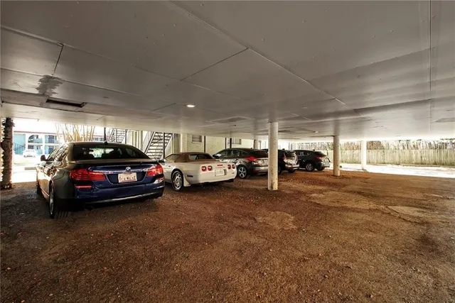 a cars parked in a parking