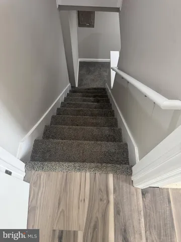 an empty room with a natural light