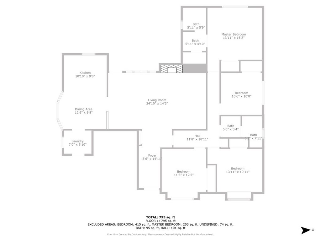 42945 47th Street West Lancaster, CA 93536 - Photo 25 of 26 Floor plan