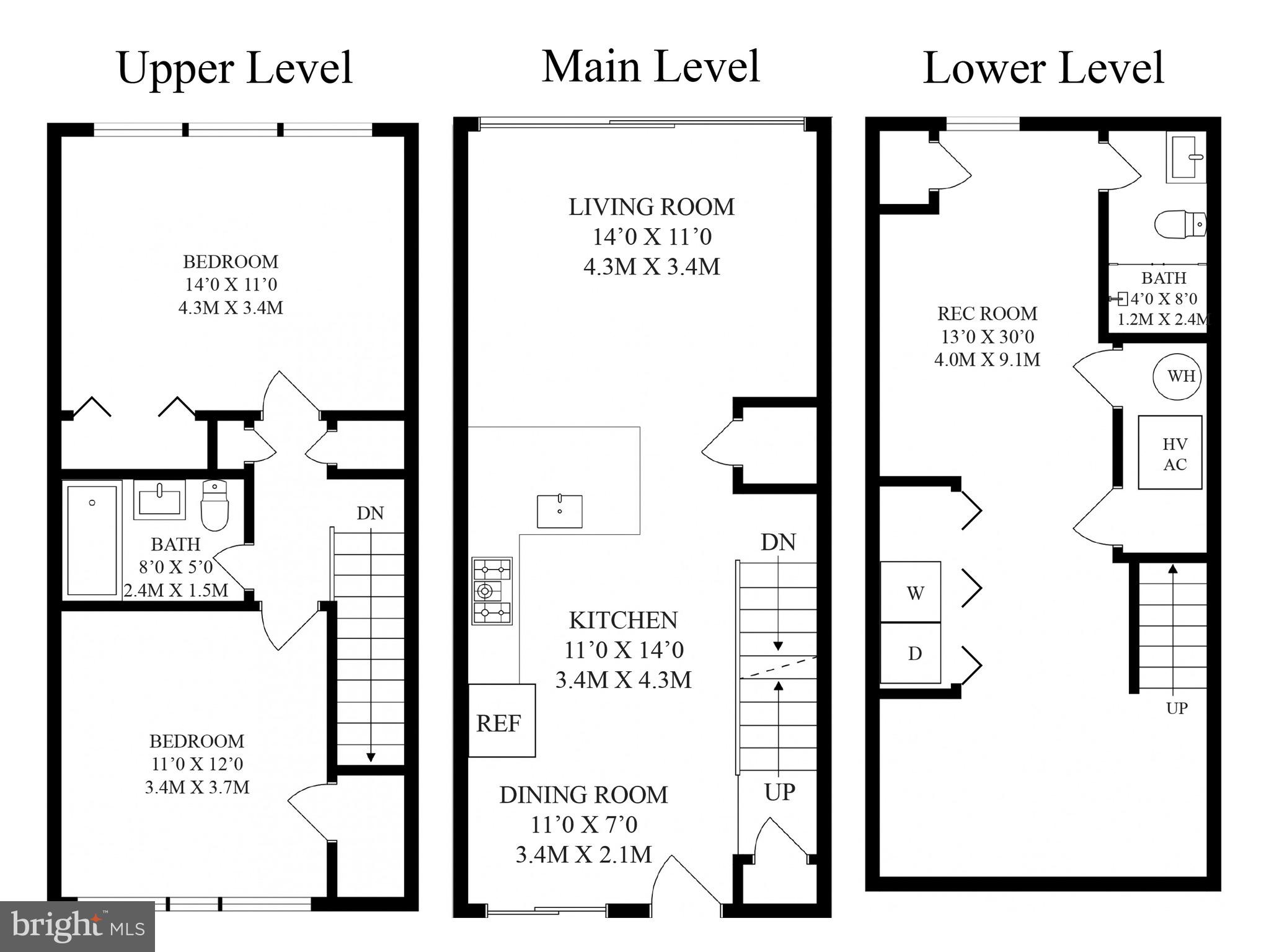 729 3rd Street Southwest Washington, DC 20024 - Photo 33 of 33 Floor plans