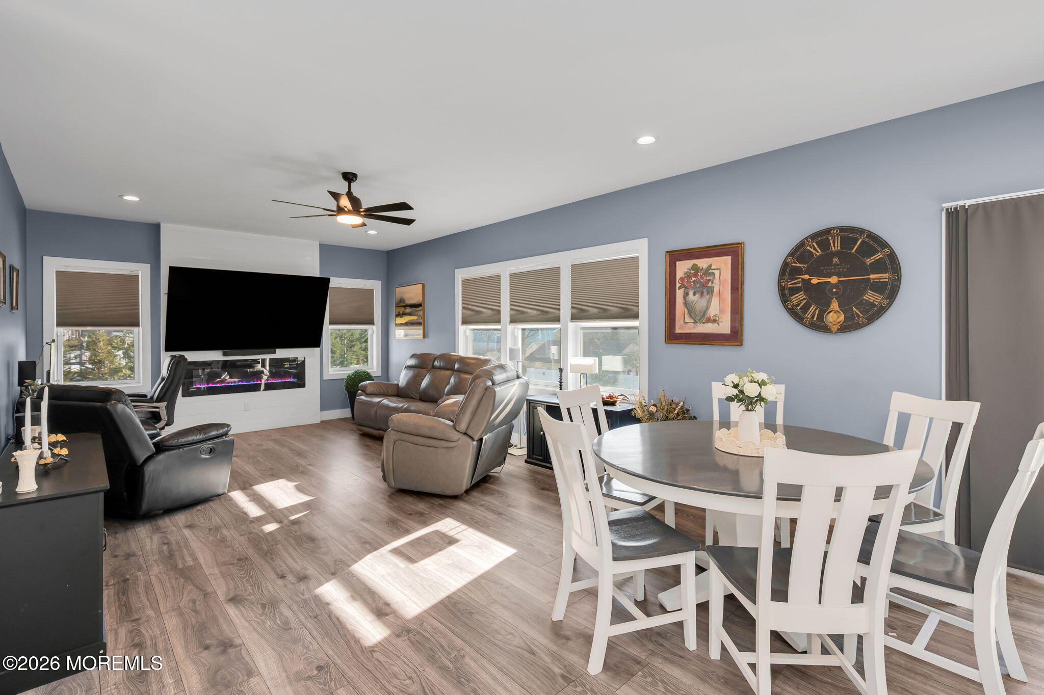 312 Elm Court Brick, NJ 08723 - Photo 16 of 57 a living room with furniture and a flat screen tv