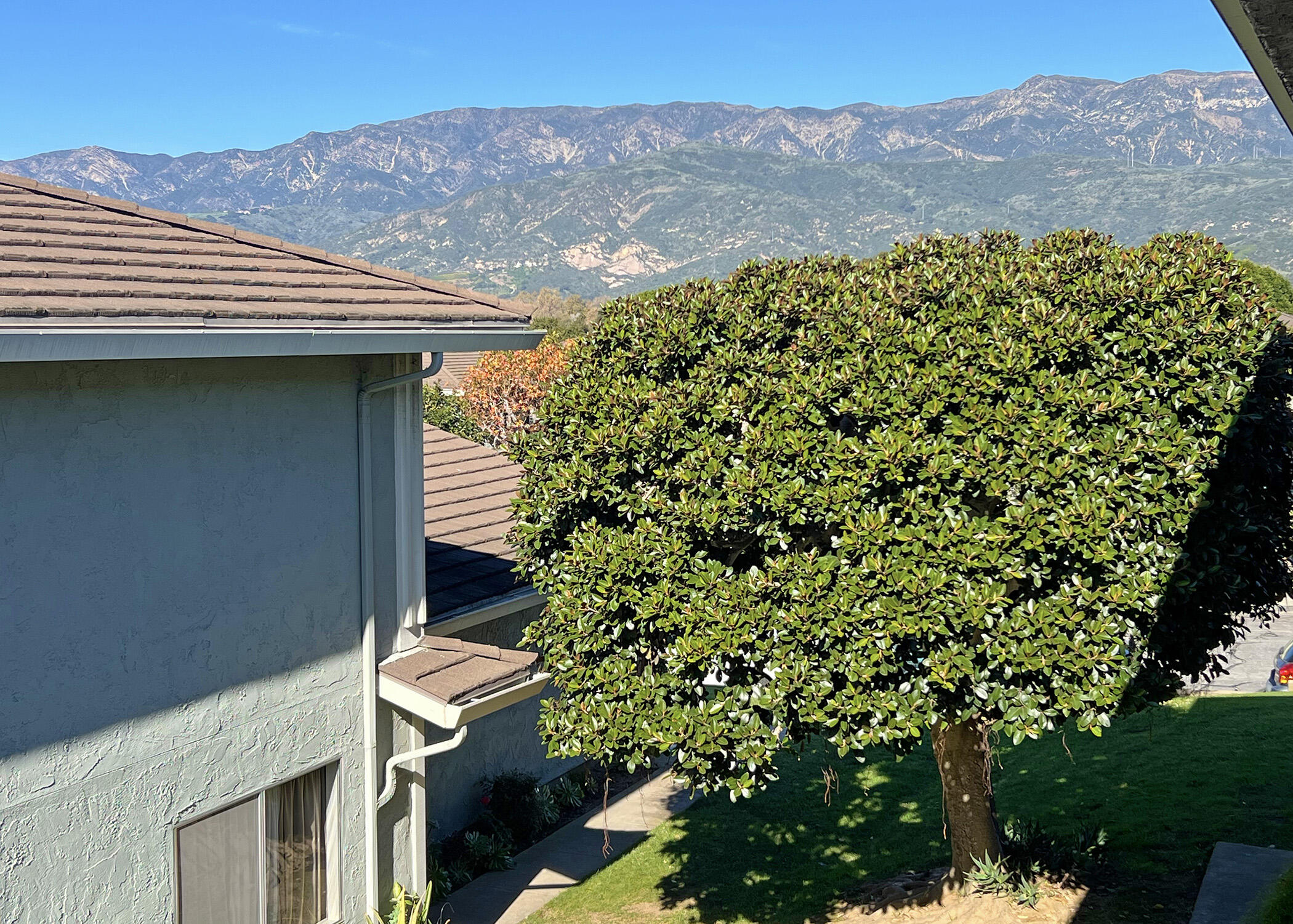 5945 Hickory Street, Unit 4 Carpinteria, CA 93013 - Photo 13 of 17 Mountain view from balcony