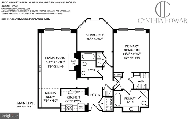 $4,800 | 2600 Pennsylvania Avenue Northwest, Unit 2D, Washington, DC 20037