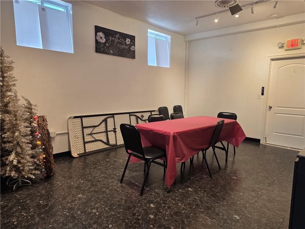 122 South 2nd Avenue Elizabeth, PA 15037 - Photo 14 of 23 a view of a dining room with furniture and chandelier