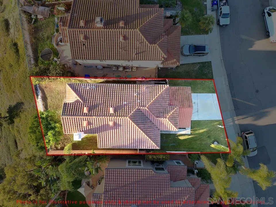 1518 Corte Roberto Oceanside, CA 92056 - Photo 37 of 41 an aerial view of residential houses with outdoor space