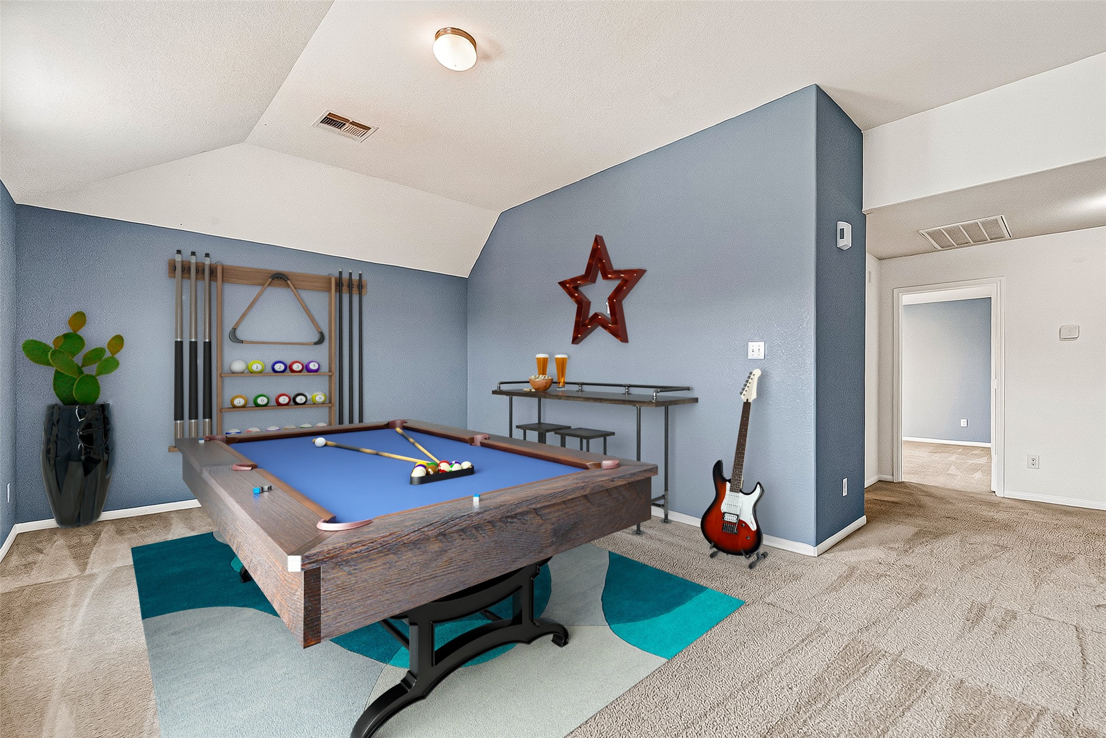 2702 Modano Court Fresno, TX 77545 - Photo 22 of 46 Virtually Staged Game Room