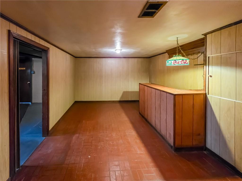 1494 Blossom Hill Road Pittsburgh, PA 15234 - Photo 30 of 40 a view of a hallway with wooden floor