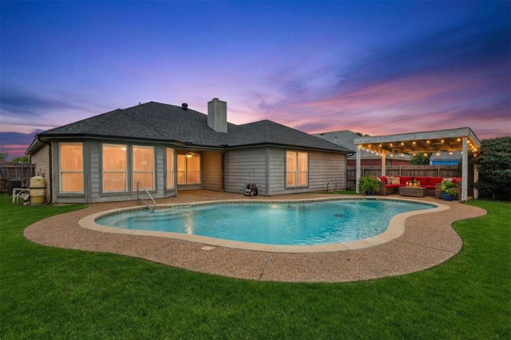 1005 Caleb Street Burleson, TX 76028 - Photo 1 of 31 a front view of a house with a yard