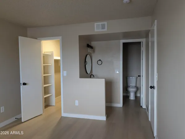 a view of storage and utility room in a house
